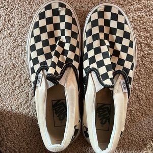 Used checkered vans